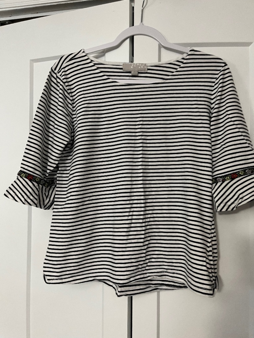 Caroline Taylor Women's Striped Blouse